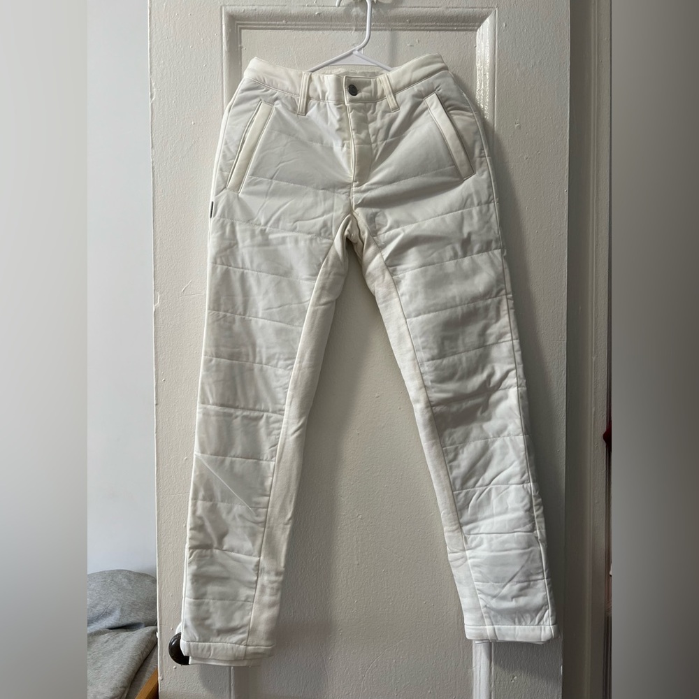 Jack Bunny White Quilted Pants